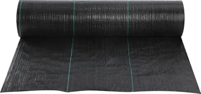 Image de Non-tissé contre les mauvaises herbes 3 x 300 ft, 2,4 oz, tissu géotextile tissé pour jardin & allée