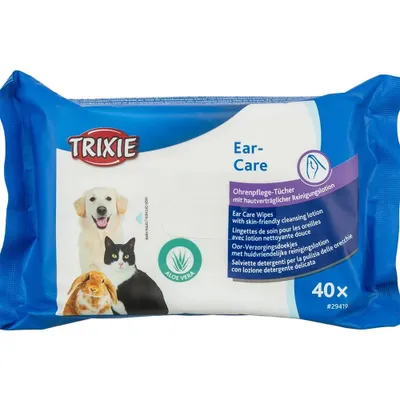 Produktbild von TRIXIE Ohrenpflege-Tücher, 40 Stück