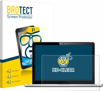 Produktbild von Schutzfolie für Notebooks mit 39.6 cm (15.6 Zoll) Displays 345 x 194 mm BROTECT Displayschutz Display Schutz Folie Klar Transparent