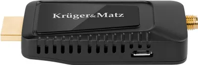 Zdjęcie produktu dla KRUGER & MATZ mini dekoder DVB-T2 H.265 HEVC KM9999 (KM9999)