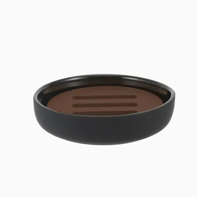 Produktbild von Seifenschale, ceramic silk, black