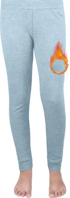 Produktbild von OCERA Thermo Unterhose für Kinder, Warme Thermounterwäsche aus Baumwolle für den Winter-hellblau-158/164