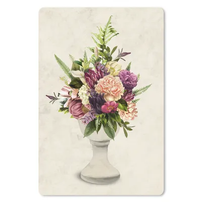 Produktbild von MuchoWow® Mauspad Mousepad Aquarell - Farben - Stilleben 18x27 cm - Mousepads - Maus Mat - Pad - Mausunterlage