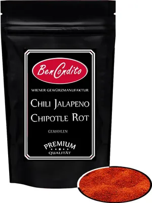 Produktbild von Rote Jalapeno Chili Chipotle gemahlen 1Kg