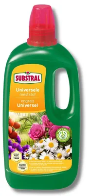 Produktbild von Substral Flüssig-Universaldünger - 1L - Konzentrierter Flüssigdünger - Universell einsetzbar - Gesunde, kräftige Pflanzen