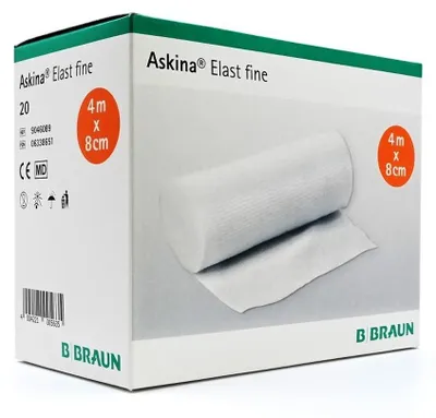 Obrázok produktu pre BBraun ASKINA ELAST FINE, 4 M X 8 CM, | balenie (20 kusov)