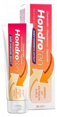 Obrázok produktu pre Hondroten gél 30 ml – kĺby, kosti, svaly