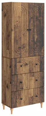 Obrázek produktu pro Sada skříněk 2 pcs 66 x 34,5 x 90 cm Kompozitní dřevo