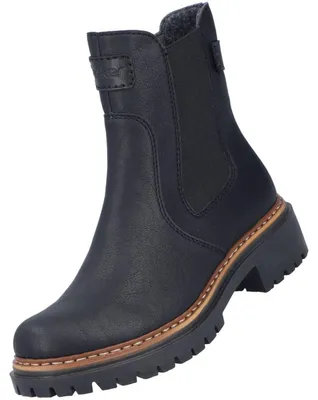Image de Rieker Damen Stiefelette Schwarz 72660-00