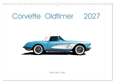 Produktbild von Corvette Oldtimer 2027 (Wandkalender 2027 DIN A3 quer), CALVENDO Monatskalender