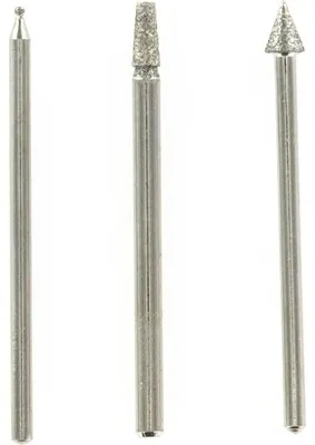 Obrázok produktu pre Krick Diamantschleifstift Kugelform 3er Set