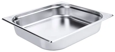 Produktbild von GN-Behälter, Gastronormbehälter, Edelstahl, GN 2/3, verschiedene Größen wählbar : GN 2/3, 65 mm Variante: GN 2/3, 65 mm