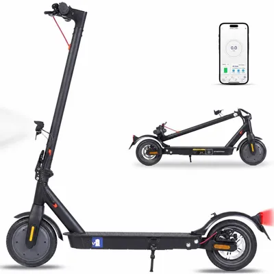 Produktbild von Draixcor E9 E-Scooter mit Straßenzulassung, 8,5 Zoll, 350W, bis 40 km Reichweite, 20km/h, App, LED-Display, faltbar, Scheibenbremse, 120kg, Erwachsene