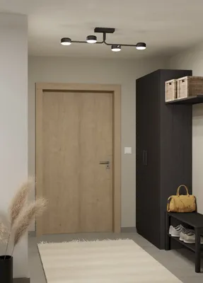 Zdjęcie produktu dla Eglo 900351 CLAVELLINA LED 4-drożna lampa sufitowa 4x6,8W 890x465mm Czarny Biały ciepły biały ściemnialny