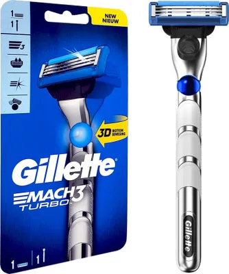 Produktbild von Gillette Mach 3 Turbo 3D Motion Rasierer