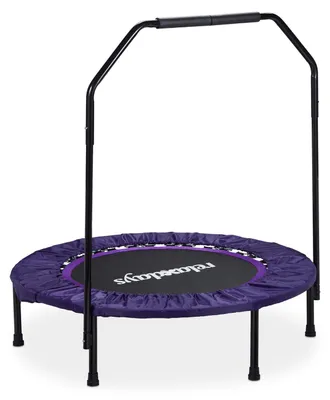 Immagine prodotto di Trampolino fitness pieghevole - Ø 102 cm - Viola - 120 kg