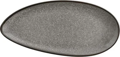Produktbild von Olympia Mineral blattförmigeTeller | 30,5 x 14,5cm | 12 Porzellanteller