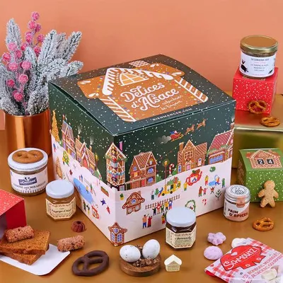 Produktbild von Elsässer Köstlichkeiten Adventskalender - Der Gourmetkalender