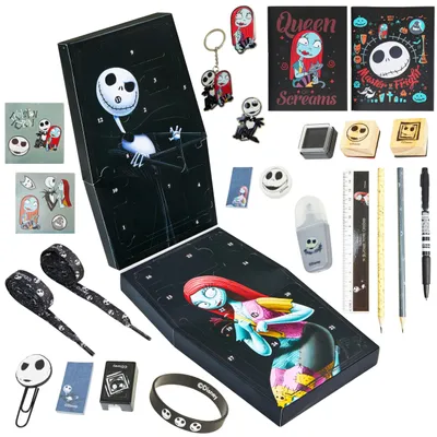 Produktbild von Disney The Nightmare Before Christmas Schrein Adventskalender 2026 – Schwarz