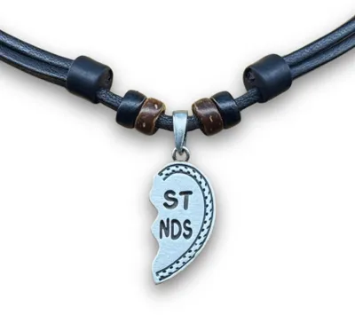 Produktbild von HANA LIMA | Freundschaftskette Best Friends Forever BFF Surferkette Herren Damen (rechte Hälfte)