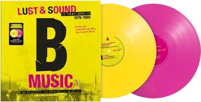 Produktbild von Various: B-Music - Lust & Sound in West-Berlin 1979 - 1989 (Der Soundtrack zum Erfolgsfilm »B-Movie«) (Yellow/Pink Vinyl) - Edel Music - (LP / B)