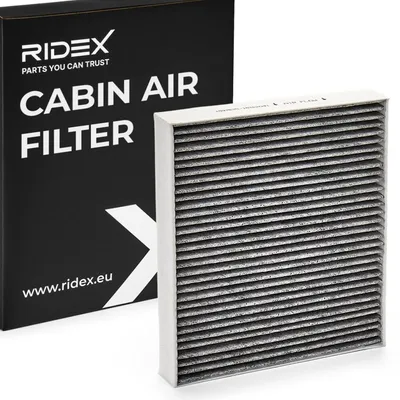 Produktbild von RIDEX 424I0484 Aktivkohle Innenraumfilter Pollenfilter für VW Golf VII Schrägheck (5G1, BQ1, BE1, BE2) Passat Variant (3G5, CB5) Golf VII Variant