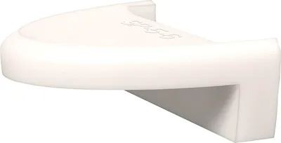 Zdjęcie produktu dla Italiana Cobrone wspornik półki szklanej do szkła o grubości 5-6 mm uchwyt do szkła z tworzywa sztucznego