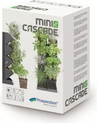 Obrázek produktu pro Vertikální zahradní modulární hrnce Mini Cascade White Flowerpot příslušenství pro výsadbu květináčů