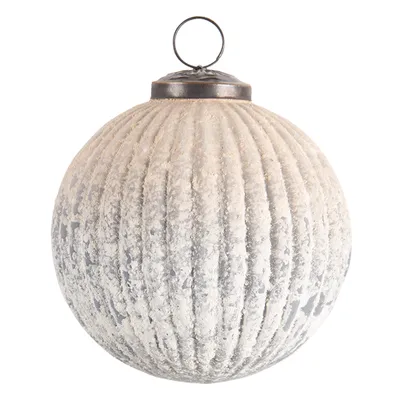 Produktbild von Christbaumkugel Glas 10 cm mehrfarbig Clayre & Eef 6GL3186