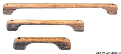Zdjęcie produktu dla Tekowy wieszak na ręczniki 360x60x25 mm Osculati 71.602.72