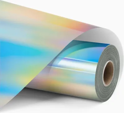 Obrázok produktu pre Permanentne lepiaci vinyl LOKLiK Holo 30,5 x 90 cm - strieborný