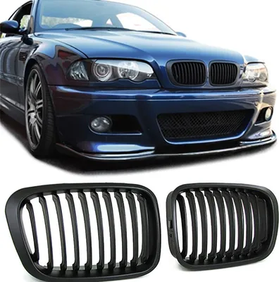 Produktbild von Sport Kühlergrill Performance Matt passend für BMW 3er E46 Limo Touring 98-01