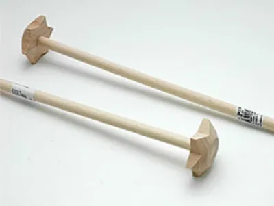 Obrázek produktu pro Dřevěná metla Ø 5 cm hlava, 30 cm délka