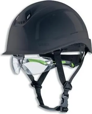 Produktbild von Schutzhelm uvex pheos S-KR IES 9772833 grau mit Lüftungen