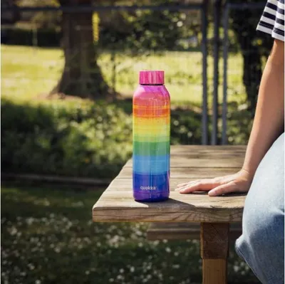Produktbild von Quokka Solid, Edelstahlflasche / Thermoskanne Pride, 630ml, 12091