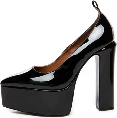 Produktbild von Giaro Pumps in Übergrößen Schwarz  STYLET BLACK SHINY große Damenschuhe