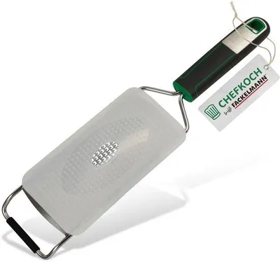 Image de Râpe à main Fackelmann Chefkoch Premium, pour un râpage fin, avec poignée ergonomique, 23125
