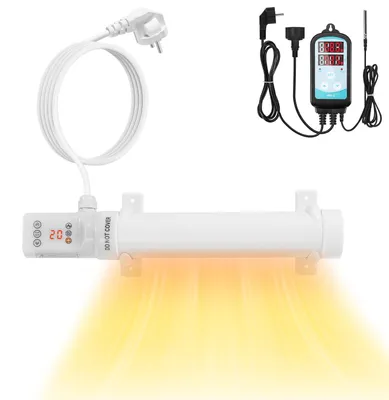 Produktbild von Peviasot Pflanzenheizung 60W mit Zeitschaltfunktion, kompakte Gewächshausheizung 220–240V