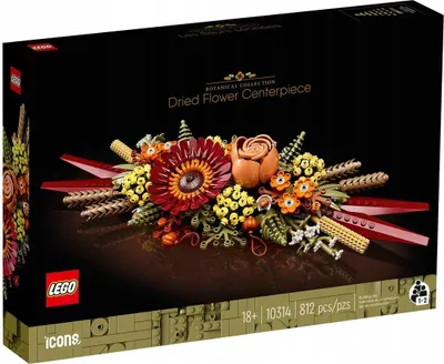 Produktbild von 10314 – LEGO The Botanical Collection – Trockenblumen-Dekoration