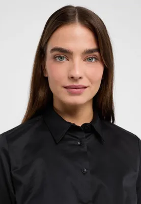 Produktbild von Eterna - Damen BLUSE MODERN CLASSIC COVER SHIRT, (5008 D708), Größe:36, Farbe:Schwarz (39)