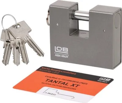 Zdjęcie produktu dla LOB Kłódka trzpieniowa znalowa atestowana TANTAL XT KT610-B1-14-14