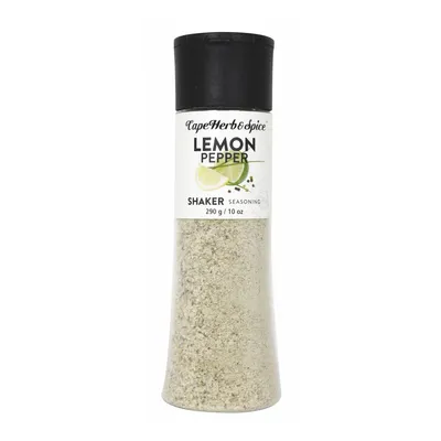 Zdjęcie produktu dla Cape Herb and Spice Sól do przypraw z cytryną i czarnym pieprzem 290 g