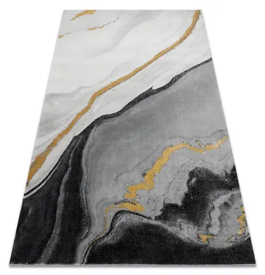 Imagen del producto de Alfombra EMERALD exclusivo 1017 glamour, elegante mármol / oro gris 140x190 cm