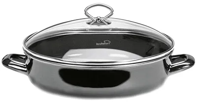 Produktbild von Merten&Storck Primus STEW Roaster 56502428 Kochtopf inkl. Deckel, Kochtopf inkl. Deckel, 28 cm Durchmesser, Induktionsherd-geeignet, Antihaftbeschichtung