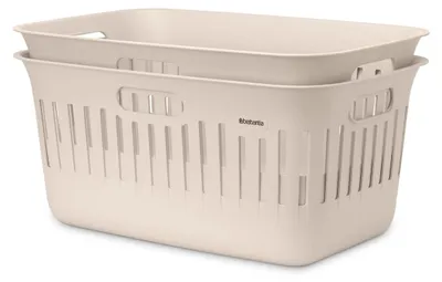 Produktbild von Brabantia Collect-It, 40 l, Rechteckig, Recycelbarer Kunststoff, Beige, Belgien, 587 mm