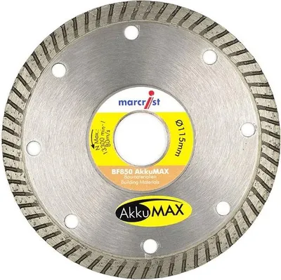 Obrázek produktu pro Diamantový řezací kotouč Marcrist BF850 115 mm pro beton a žulu