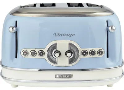Image de Ariete Vintage Grille-pain 4 fentes, bleu