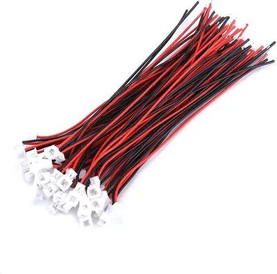 Obrázek produktu pro 20 sad/balení Micro JST 1,25 mm 2-pinový konektor samec a samice s kabely (2-pin)