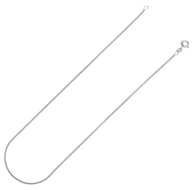 Produktbild von Miamar 1140271 Damen Kette Panzer 14 Karat (585) Weißgold 42 cm