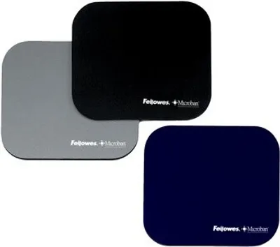Produktbild von Fellowes Mauspad Microban 19,20x22,60cm                 blau